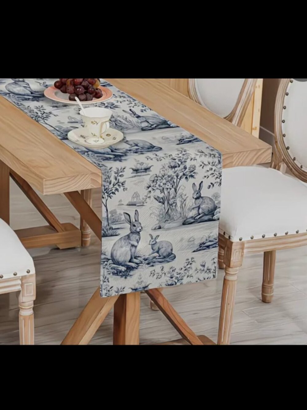 New Spring & Summer Bunny Rabbit Table Runner